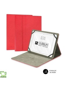 Funda Subblim Clever Stand para Tablets de 9.6'-11'/ Roja