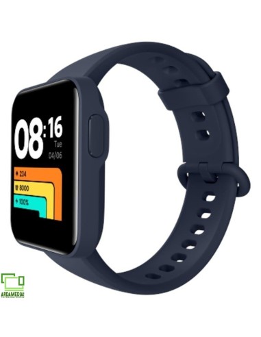 Smartwatch Xiaomi Mi Watch Lite/ Notificaciones/ Frecuencia Cardíaca/ GPS/ Azul Marino