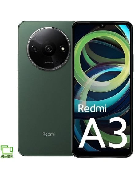 Smartphone Xiaomi Redmi A3 3GB/ 64GB/ 6.71'/ Verde Oliva