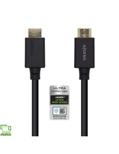 Cable HDMI 2.1 8K Aisens A150-0420/ HDMI Macho - HDMI...