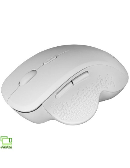Ratón Inalámbrico Mars Gaming MMWERGO/ Hasta 3200 DPI/ Blanco