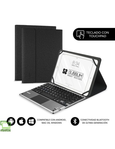 Funda con Teclado Subblim Keytab Pro Bluetooth...