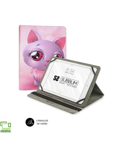 Funda Subblim Trendy Cat para Tablets de 10.1'-11'