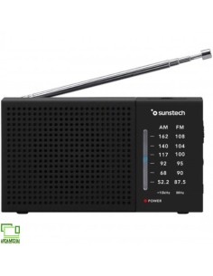 Radio Portátil Sunstech RPS412/ Negra 2