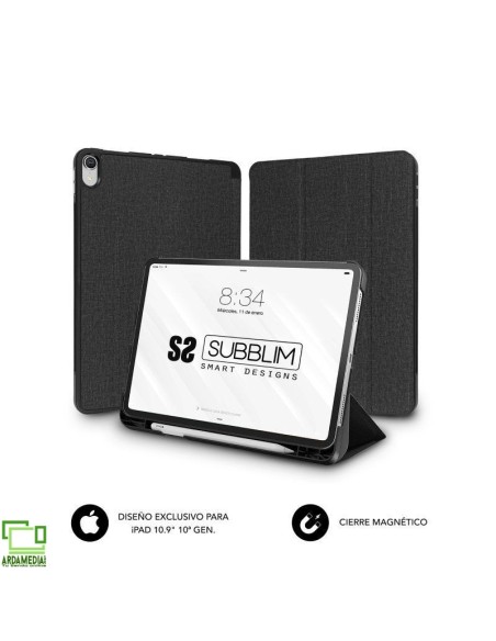 Funda Subblim Shock Case SUBCST-5SC316 para iPad 10ª Generación de 10.9'/ Negra