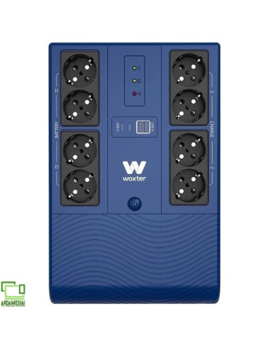 SAI Línea Interactiva Woxter Multibase UPS 1200...