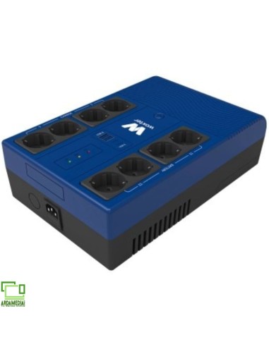 SAI Línea Interactiva Woxter Multibase UPS 1200...