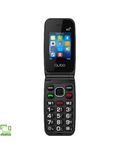 Teléfono Móvil Qubo NEO2 NW BK 4G para Personas Mayores/... 2