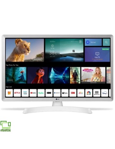 Monitor Inteligente LG 28TQ515S-WZ 28'/ HD/ Smart TV/ Multimedia/ Blanco
