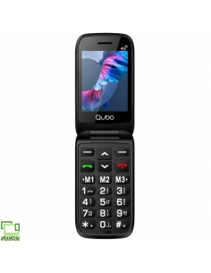 Teléfono Móvil Qubo P-220RD 4G para Personas Mayores/ Rojo 2