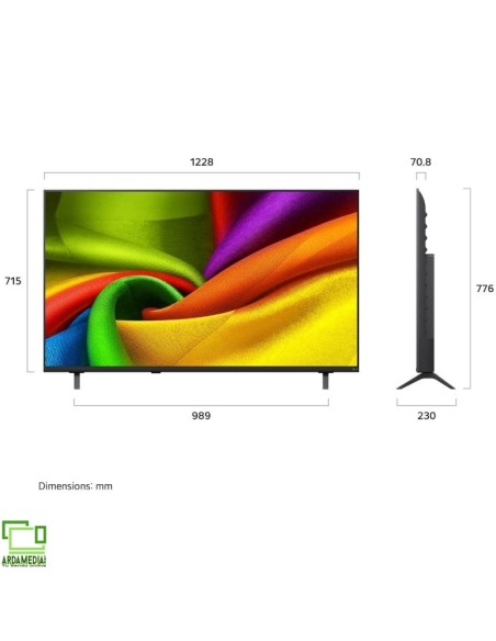 Televisor LG NanoCell 55NU850B6LA 55'/ Ultra HD 4K/ Smart TV/ WiFi/ Negro