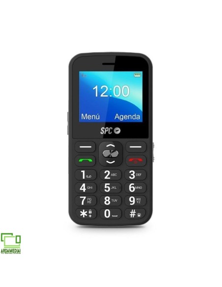 Teléfono Móvil SPC Fortune 2 para Personas Mayores/ Negro