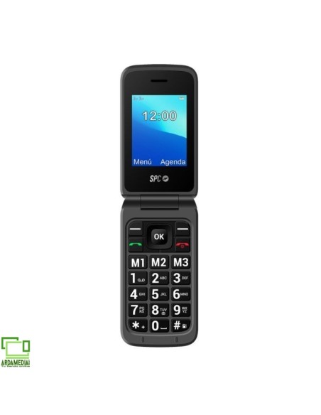 Teléfono Móvil SPC Stella 2 para Personas Mayores/ Negro
