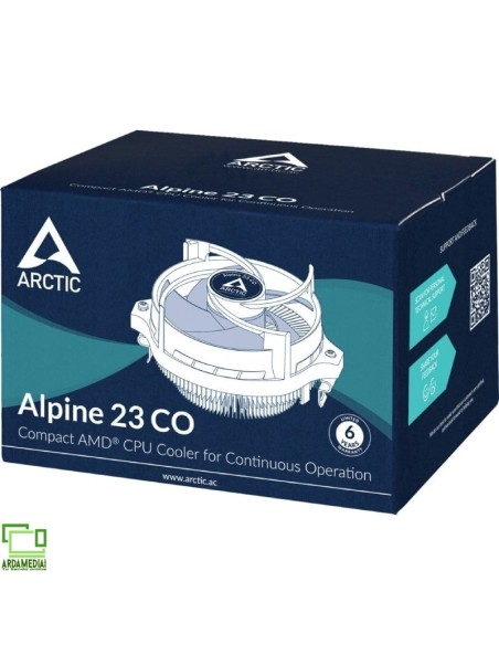 Ventilador con Disipador Arctic Alpine 23 CO/ 9cm