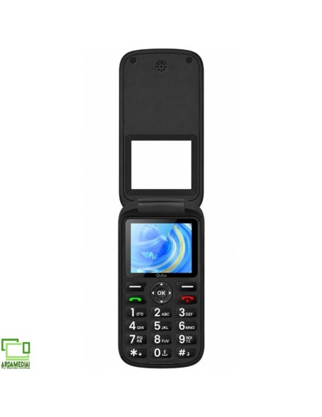 Teléfono Móvil Qubo P-190RD 4G para Personas Mayores/ Rojo