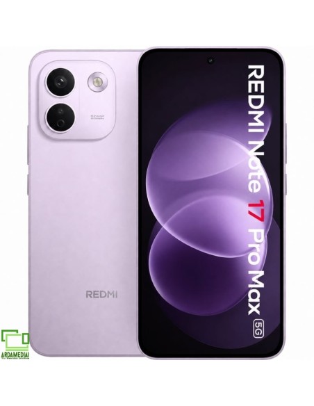 Smartphone Xiaomi Redmi Note 17 Pro Max 8GB/ 256GB/ 6.83'/ 5G/ Púrpura