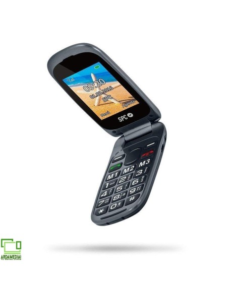 Teléfono Móvil SPC Harmony para Personas Mayores/ Negro
