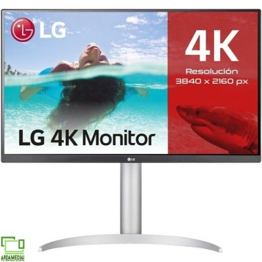 Monitor Profesional LG 27UP850N 27'/ 4K/ Multimedia/ Plata