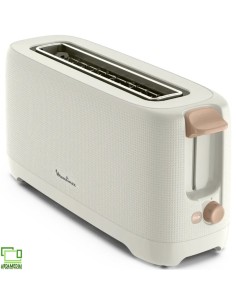 Tostador Moulinex Principio LS2M0A10/ 1000W/ Blanco