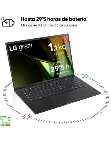 Portátil LG Gram 14ZB90S-G.AX55BN Intel Core...