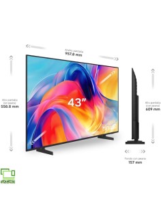 Televisor Samsung Mini LED M72H 43'/ Ultra HD 4K/ Smart... 2