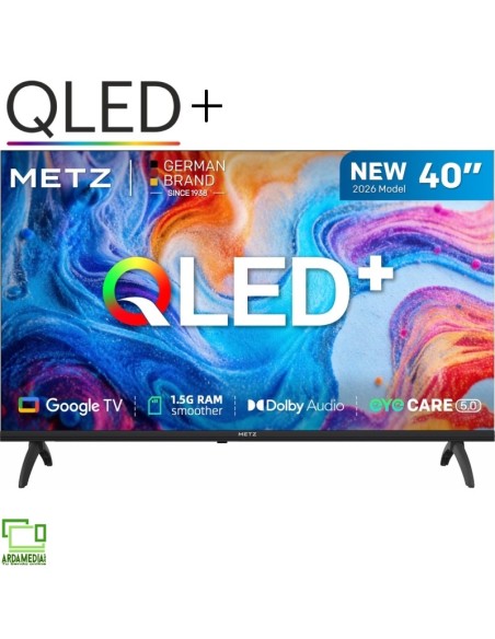 Televisor Metz QLED+ 40MQH7030Z 40'/ Full HD/ Smart TV/ WiFi