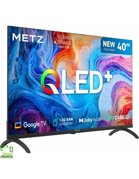 Televisor Metz QLED+ 40MQH7030Z 40'/ Full HD/ Smart TV/ WiFi