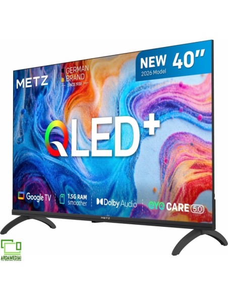 Televisor Metz QLED+ 40MQH7030Z 40'/ Full HD/ Smart TV/ WiFi