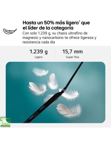 Portátil LG Gram 16Z90TL-V.AZ85BN Intel Core...