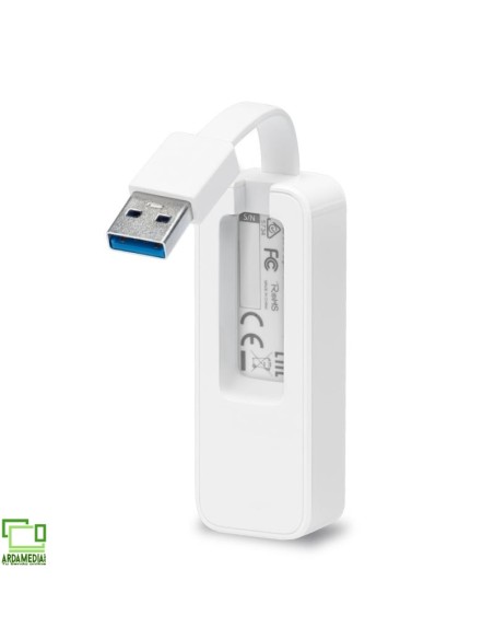 Adaptador USB 3.0 - RJ45 TP-Link UE300/ 1000Mbps