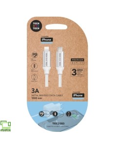 Cable USB Tipo-C Lightning Tech One Tech TEC2203/...