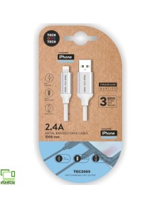Cable USB 2.0 Tech One Tech TEC2005/ USB Macho -...