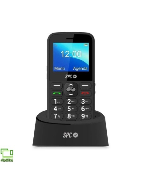 Teléfono Móvil SPC Fortune 2 para Personas Mayores/ Negro