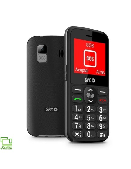 Teléfono Móvil SPC Fortune 2 para Personas Mayores/ Negro